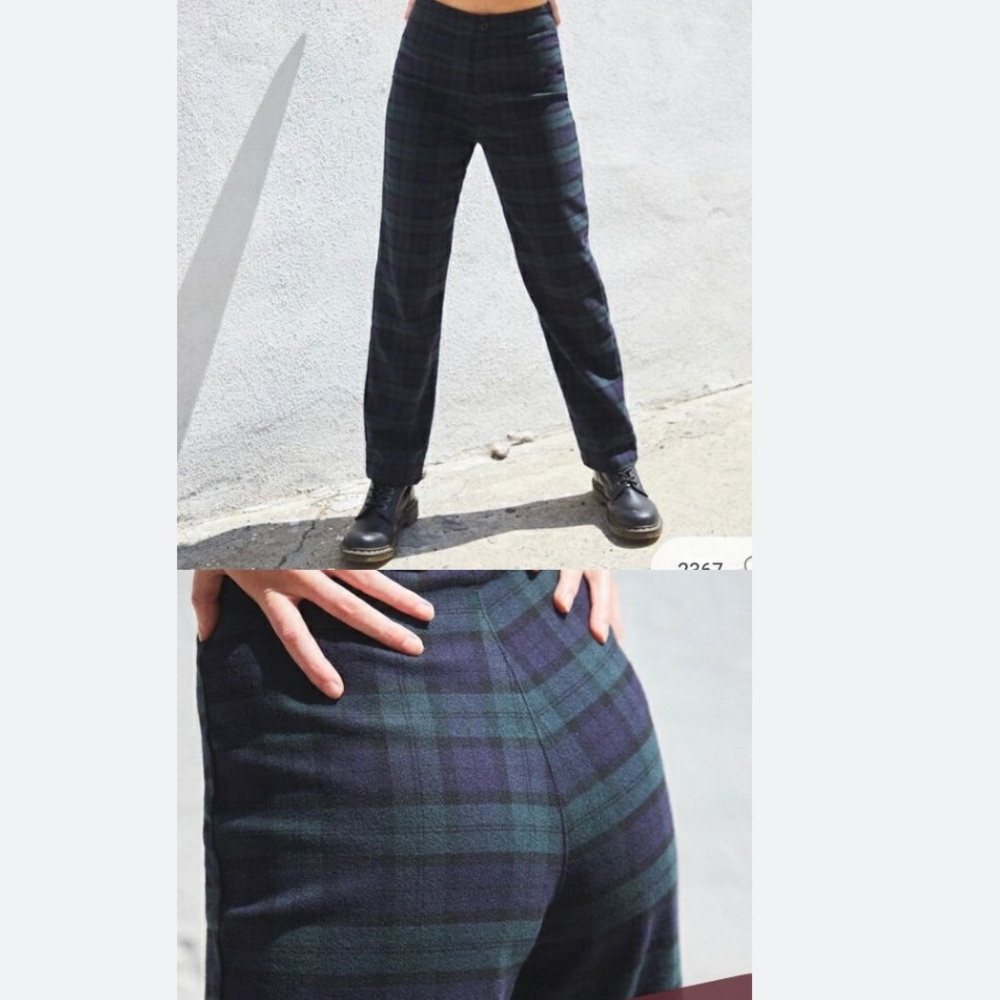 BRANDY MELVILLE PLAID PANTS